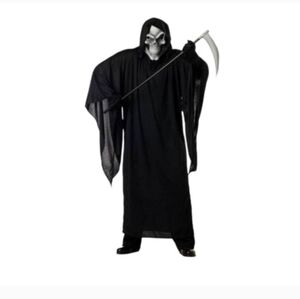 California Costumes Grim Reaper Robe and Mask Halloween spooky Scary costume